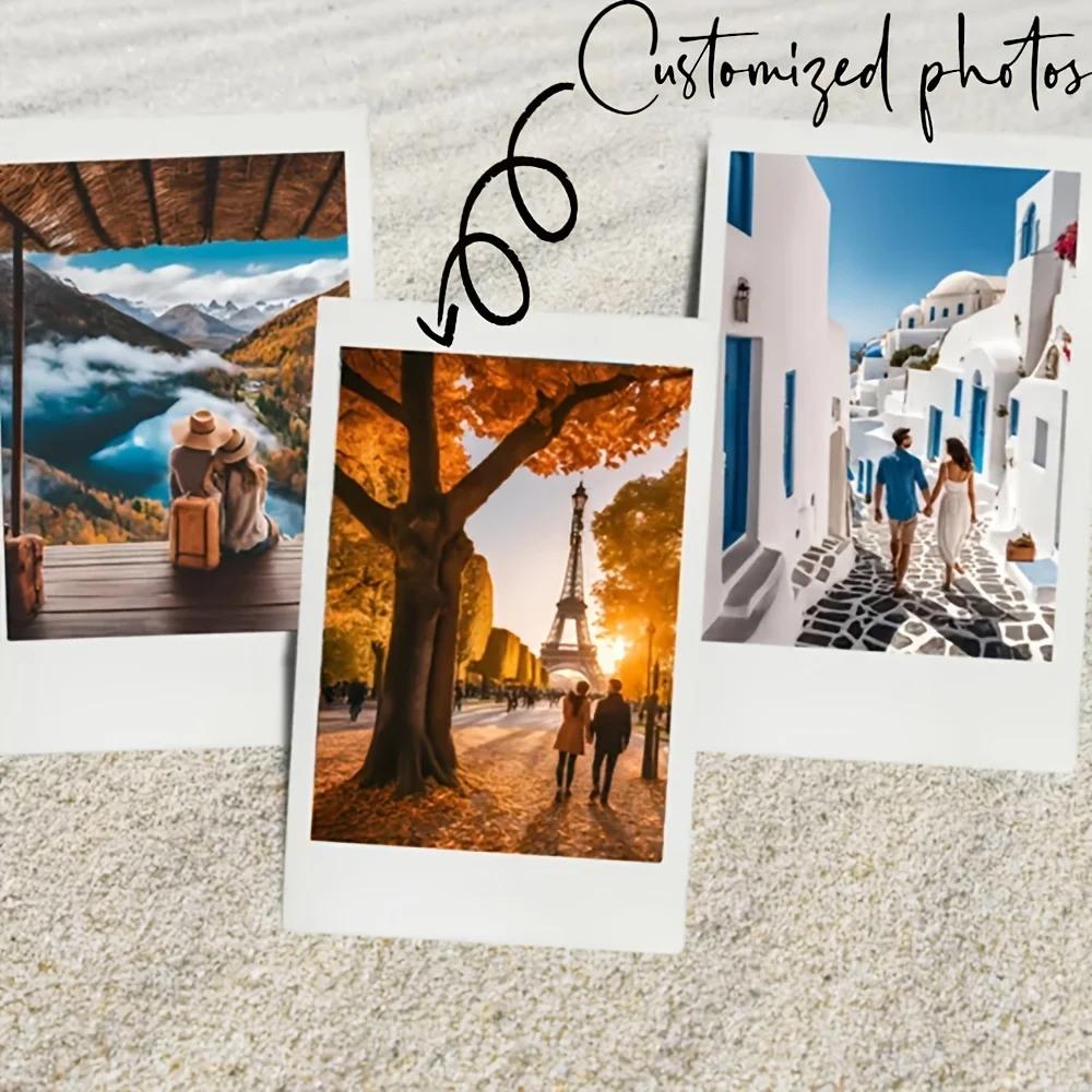 3.5-Inch Photo Customization, DIY Valentine'S Day/Santa Claus Gifts - Customization for Couples, Families, And Daily Photos