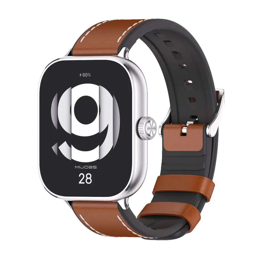 Strap for Redmi Watch 5 4 Leather Wristband for Xiaomi Redmi 5 SmartWatch Watchband for Redmi Watch 4 Replacement