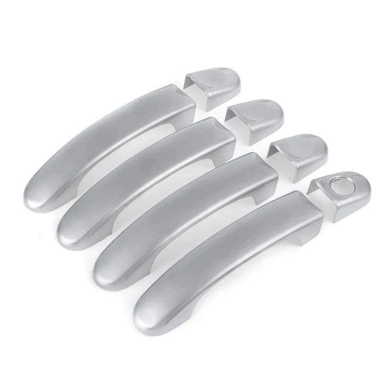 8PCS Car Exterior Dooor Handle Covers Trim Set For T5 TRANSPORTER 2003-2015 For T6 2015-Up For CADDY VAN 2004-2015