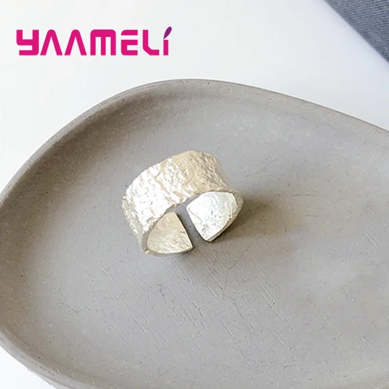 Exaggerated Nigh Club Hip Hop Party Ring for Male Female S925 Sterling Silver Opening Adjustable Jewelry Novelty Fashion - Image 3