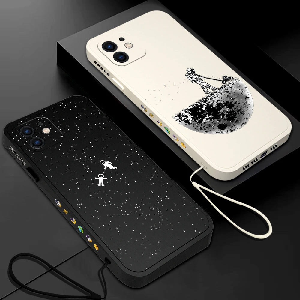 

Space Astronaut Phone Case For Xiaomi Redmi Note 12 12S 11 11S 11T 10 10A 10T 10S 9T 9 8 7 Pro Plus 10C 9A 9C 9T 4G 5G Cover