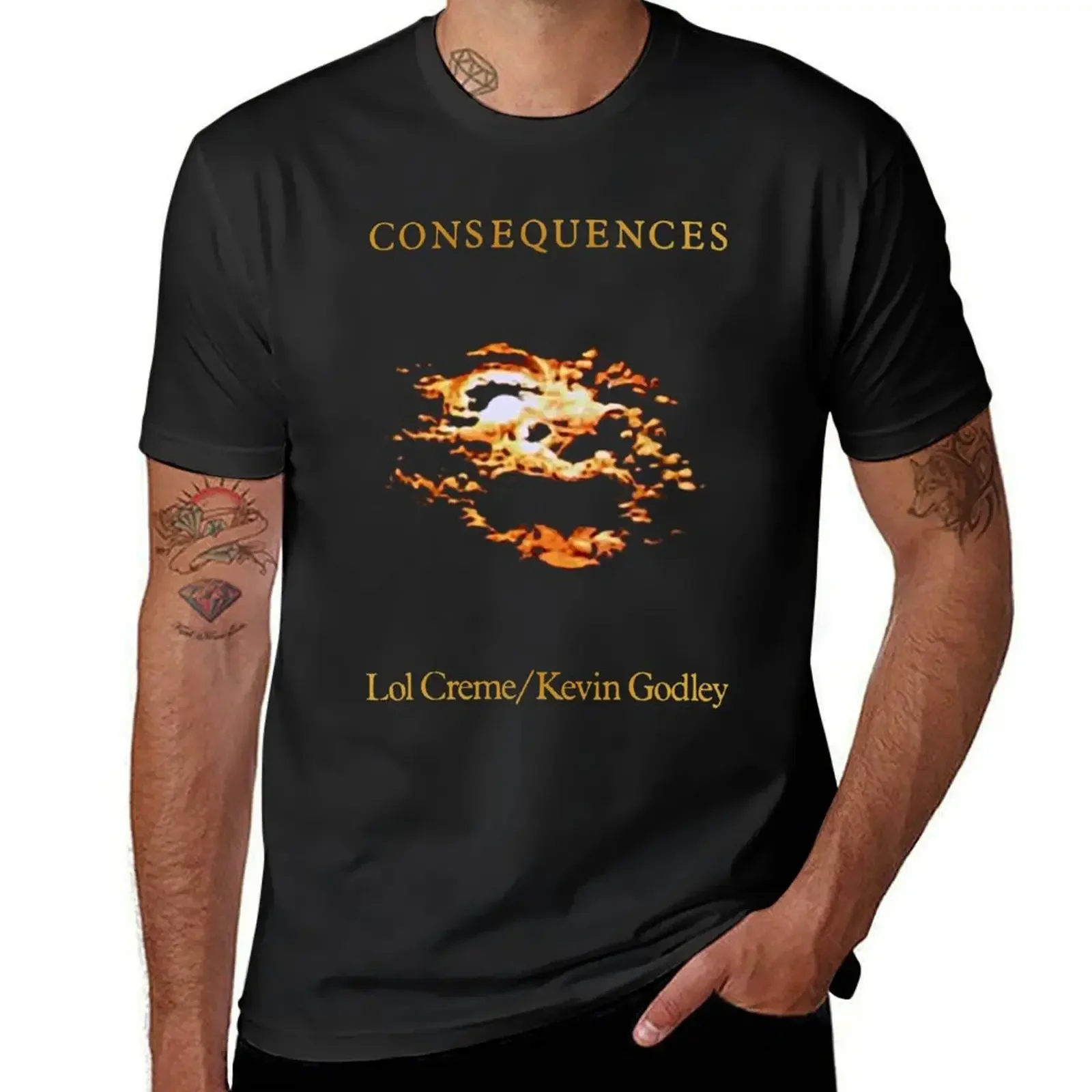 Godley & Creme - Consequences T-Shirt street wear heavyweights blue archive anime t shirts t shirts for men graphic