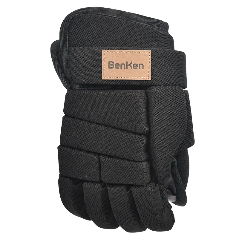 Benken Professional Style Kids Youth Lacrosse & Ice Hockey Gloves Breathable field Hockey Sports Equipment Gear