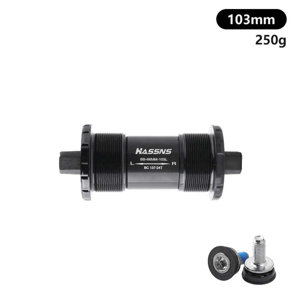 for Mountain Bike Peilin Recessed Central 68x103/107/113/118/127mm Square Hole Sealed Bearing Bicycle Central Parts