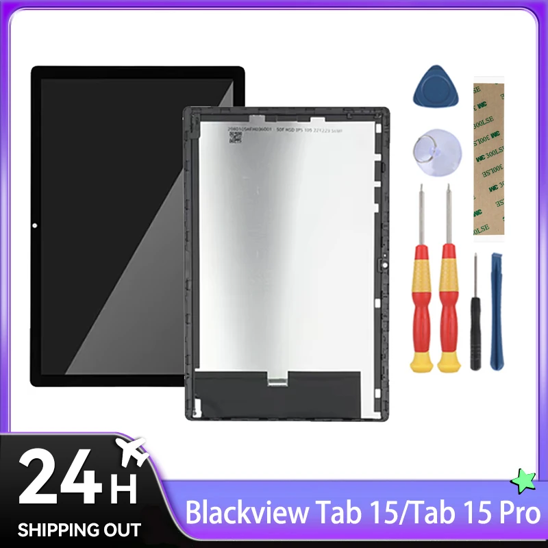 For Blackview Tab 15/Tab 15 Pro /LCD Display + Touch Screen +With Frame Selectable Tool