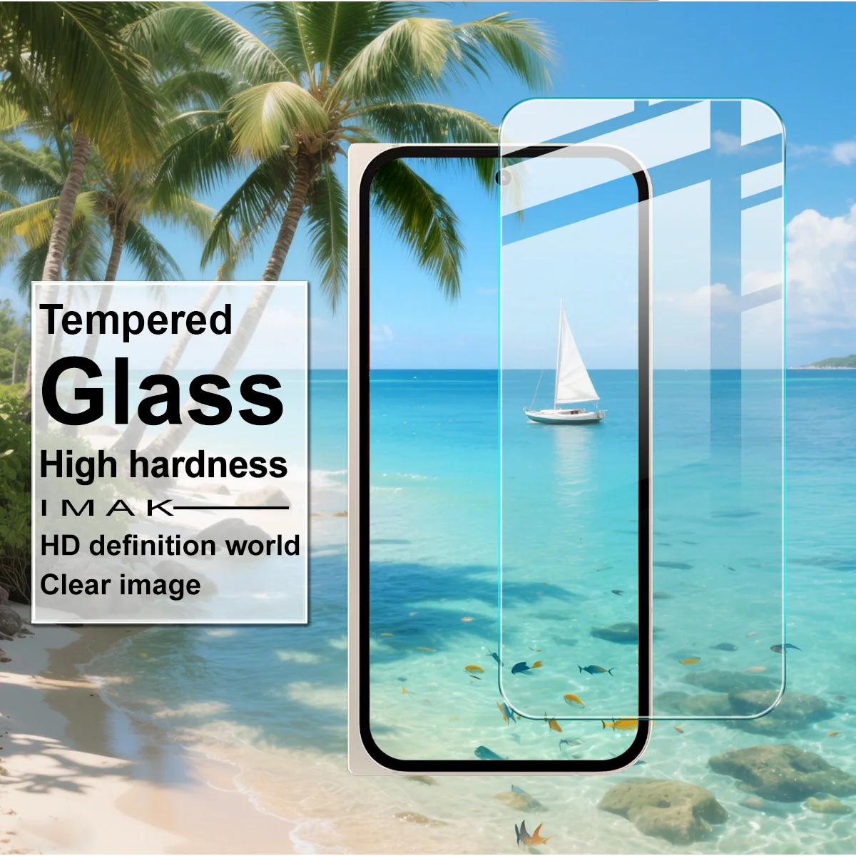 

IMAK Tempered Glass Film,Mobile Phone Screen Protector, Suitable For Google Pixel 10 Pro Fold