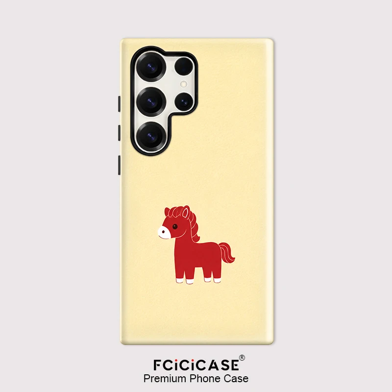 Fcicicase Shockproof Phone Case For Samsung Galaxy S26 Ultra S25 S24 S23 Plus S22 A16 A26 A36 A56 5G PC +TPU Animals Cover Funda