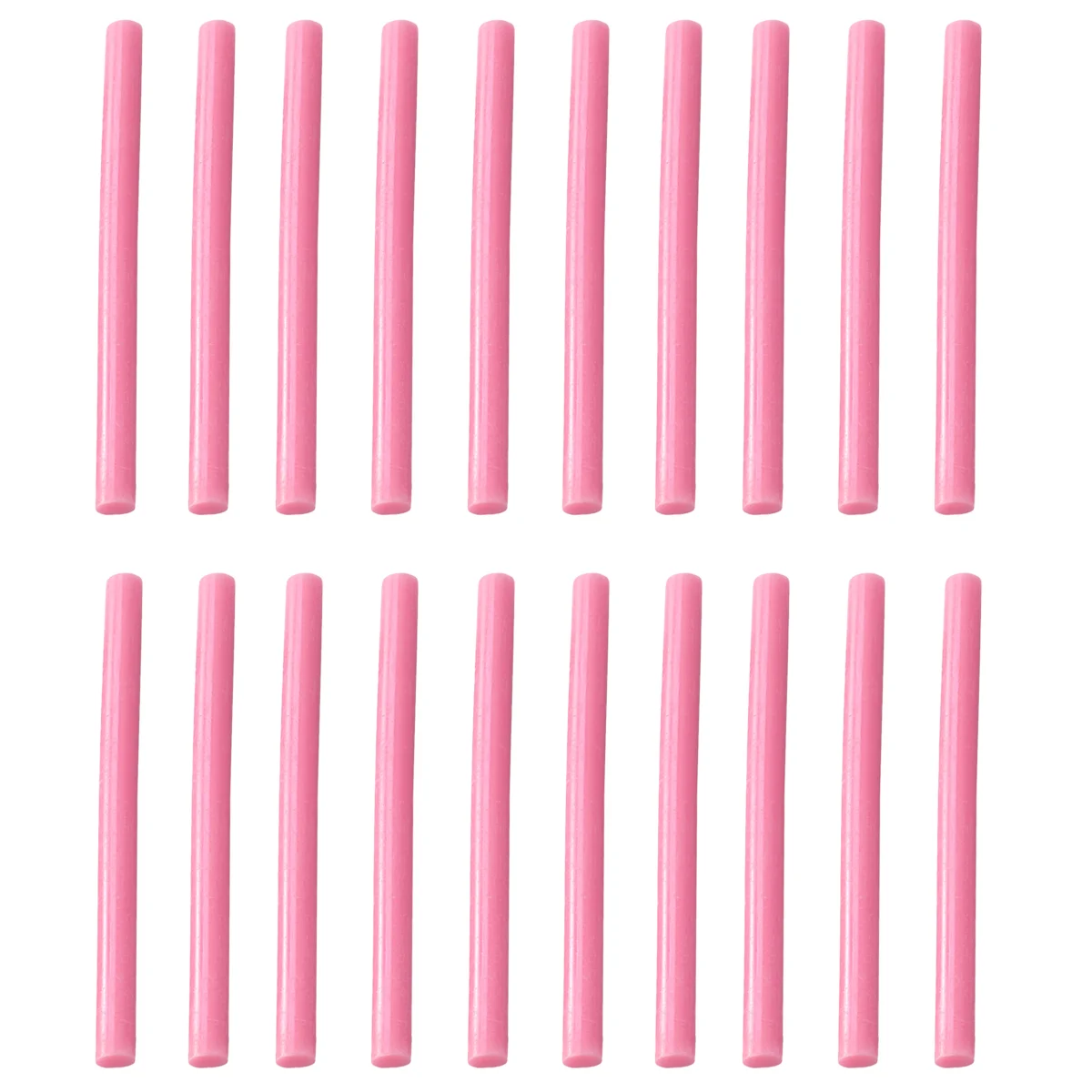 

20pcs Hot Melt Glue Sticks Colorful Hot Melt Glue Strips All Purpose Glue Sticks for DIY Craft Daily Use (Pink)