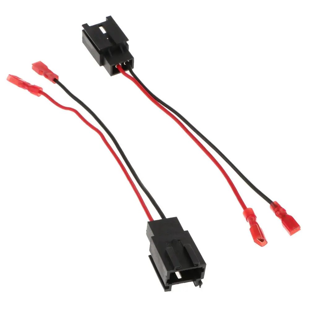 

Speaker Plug Connectors Wire Plastic Auto Speaker Wire Harness Stereo Radio Cable for Car Speaker Replacement