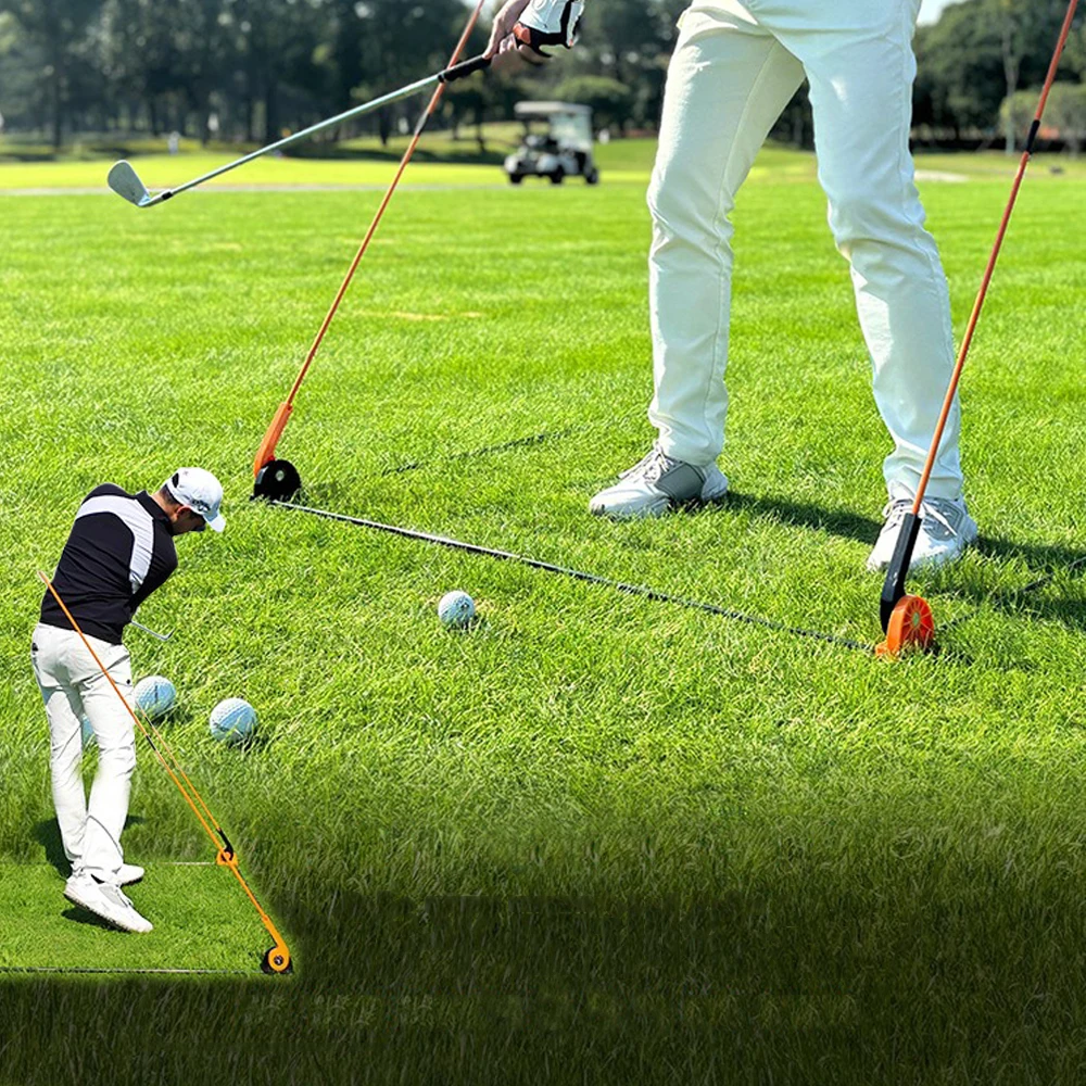 Golf Swing Trainer All-Round Swing Putter Combination Posture Corrector for Practice Beginner Golf Swing Plane Training Aid