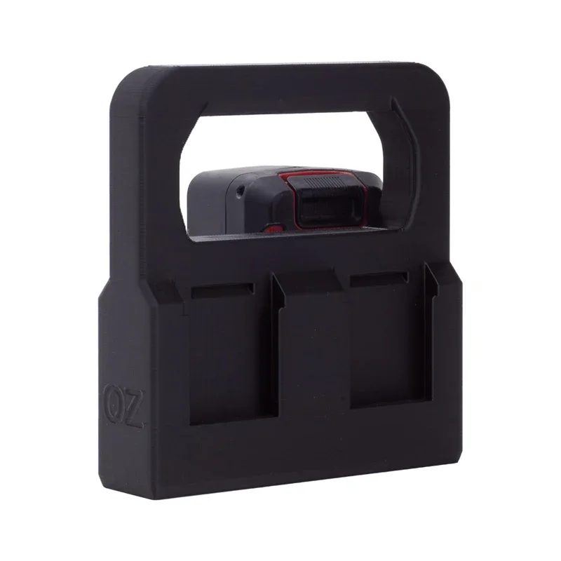 Battery Hand-held Holder Suitable for Einhell/X-Change/Ozito 18V PXC Li-ion Battery Portable Battery Storage Rack