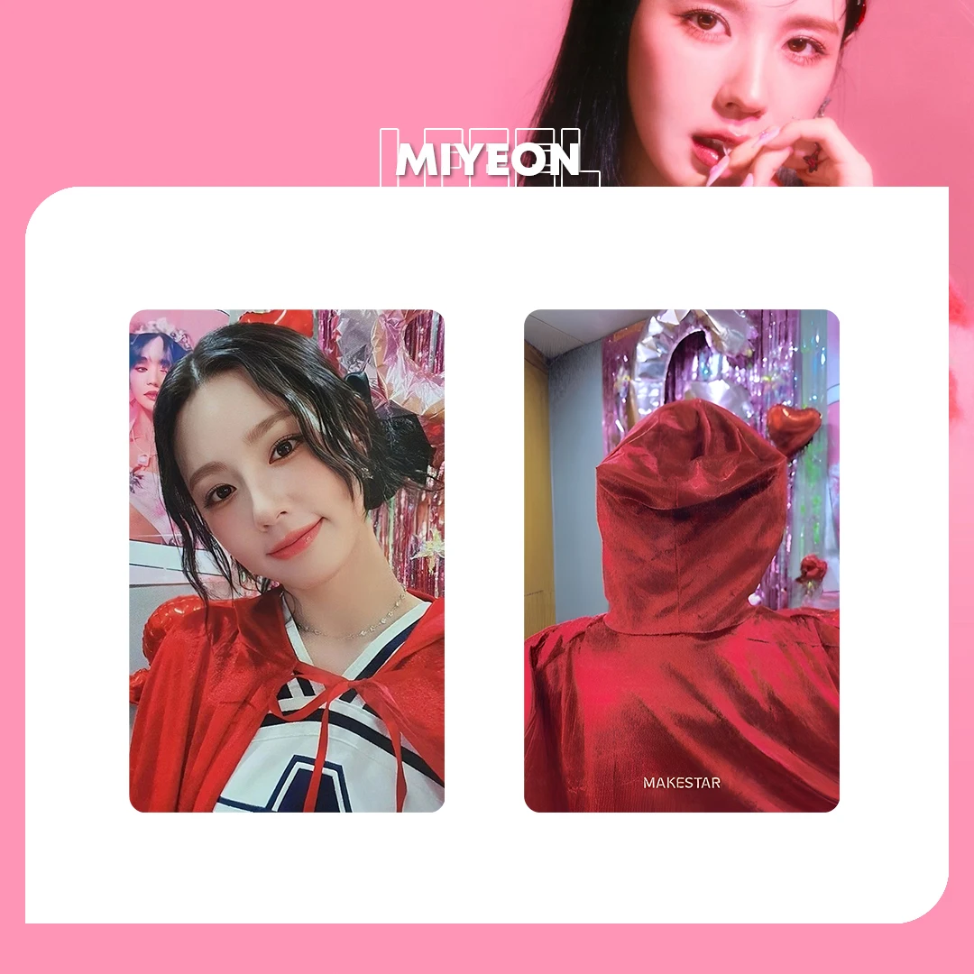 Gidle MS4.0 Little Red Riding Hood Special MIYEON SOYEON YUQI Surrounding small cards