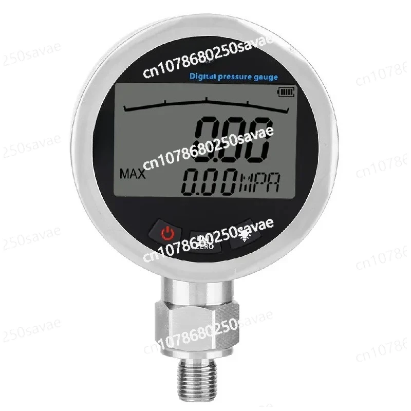 

Precision 0-40mpa 5800psi Digital Hydraulic Pressure Gauge Measuring Instrument Tester Meter with G1/4 Connector Digital Manomet
