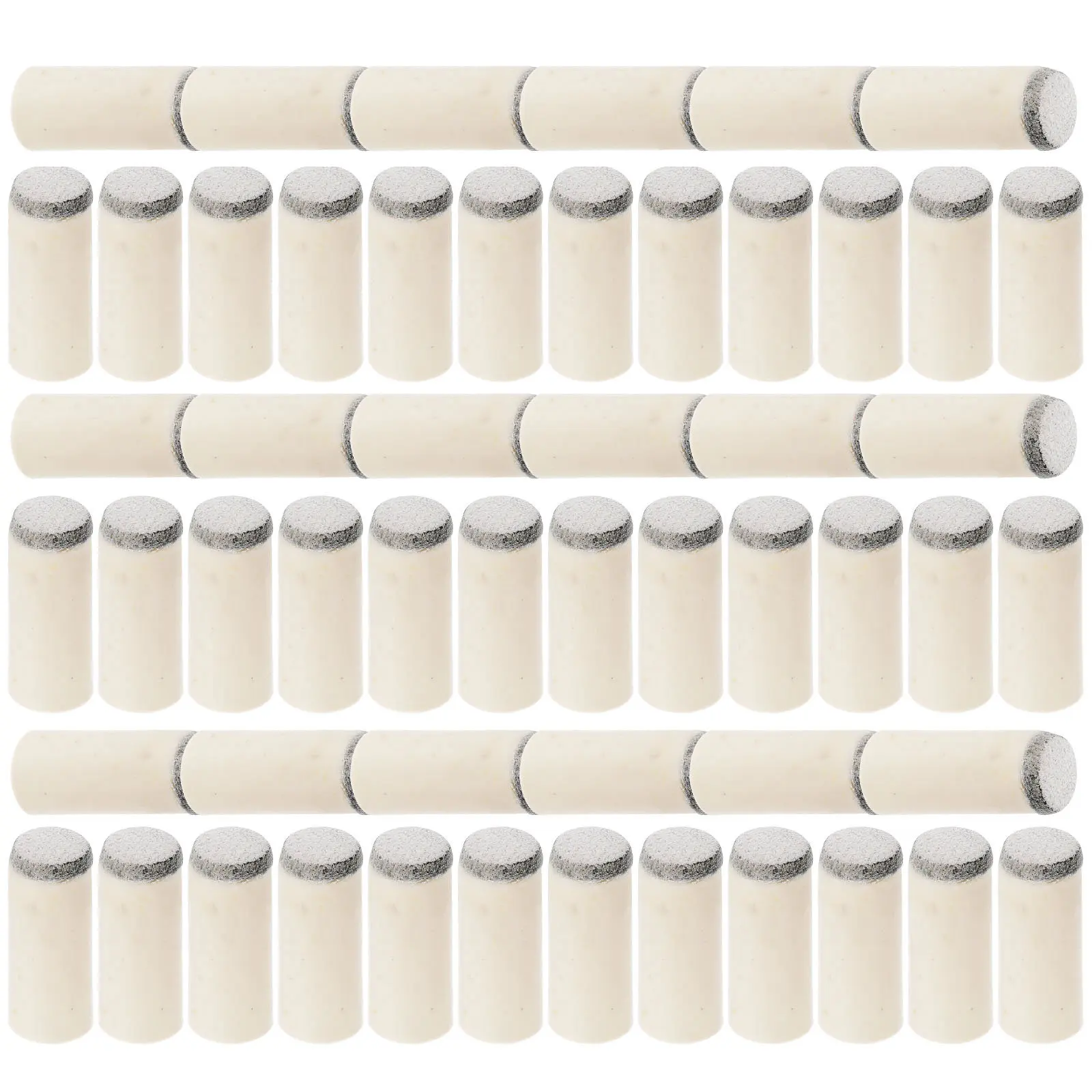 

200Pcs Replacement Pool Tips 9Mm Professional Billiard Cue Tips Optimized Weight Balance for Accurate Shot Snooker Stick
