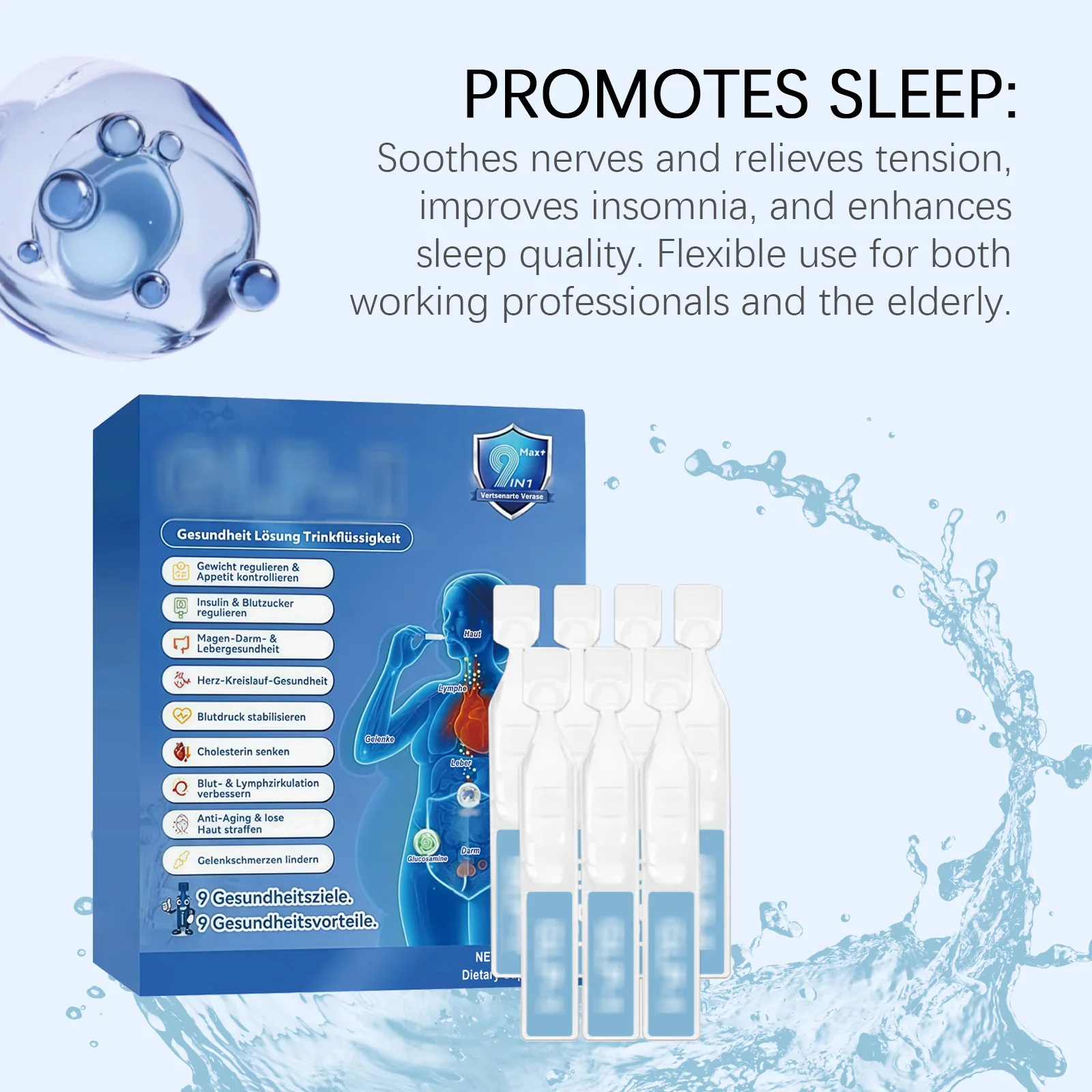 Slimming Drops Weight Loss Burnning Fat Shaping Detox Promote Digestion Control Appetite Enhance Vitality Nutritional Care Drops view 4