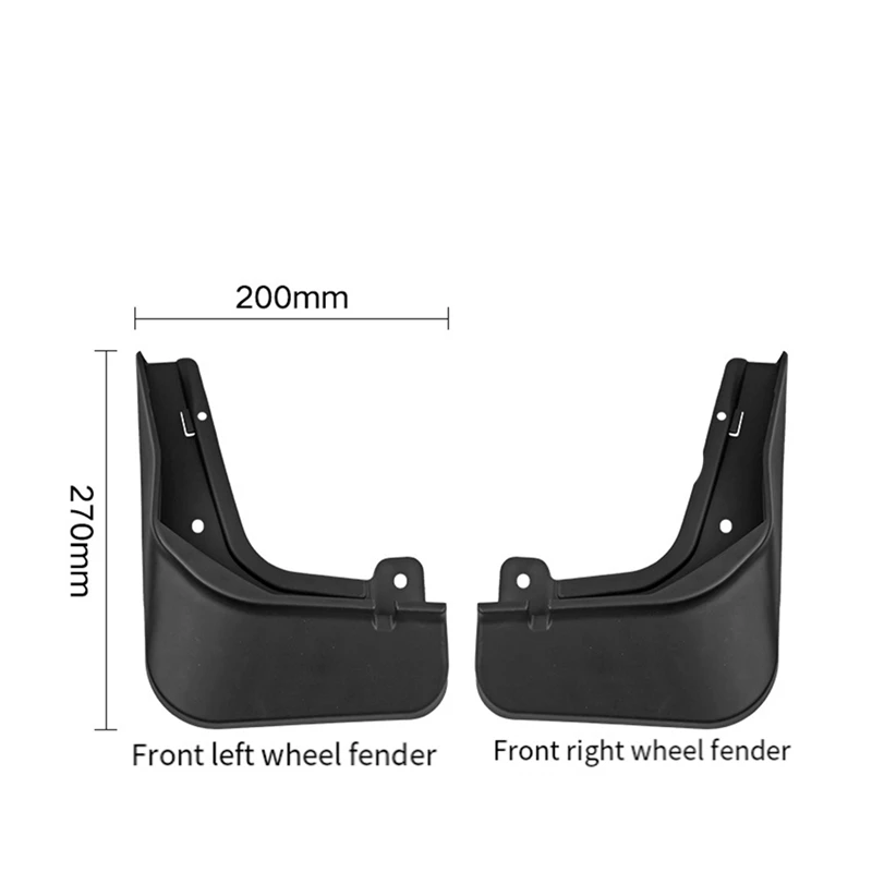 4PCS Car Mudguard Mud Flaps Splash Mud Guard Fender For Geely Coolray Cool 2022-2024 Car Accessories