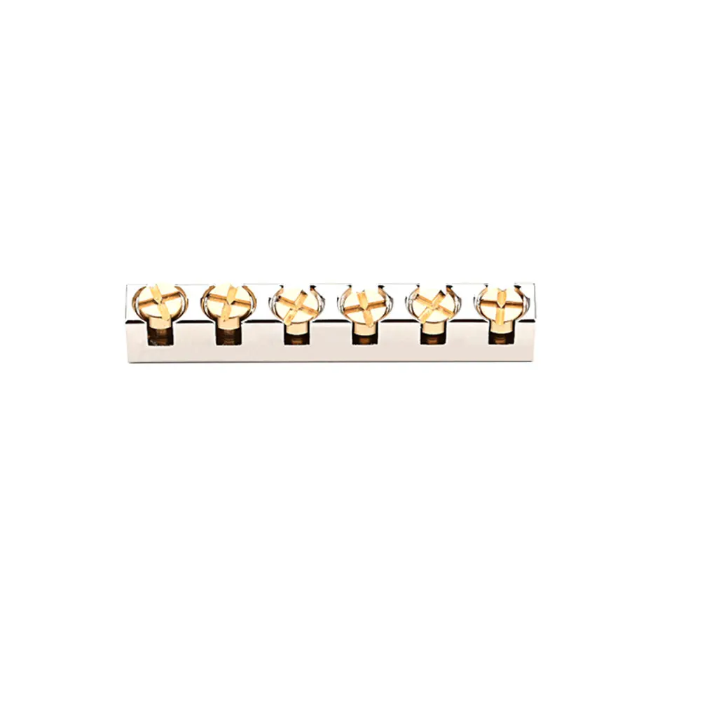 

Premium Metal Guitar Nuts Replacement Bridge Nut Adjustable Brass String Saddle for Wooden Guitars Tone Enhancement Accessories