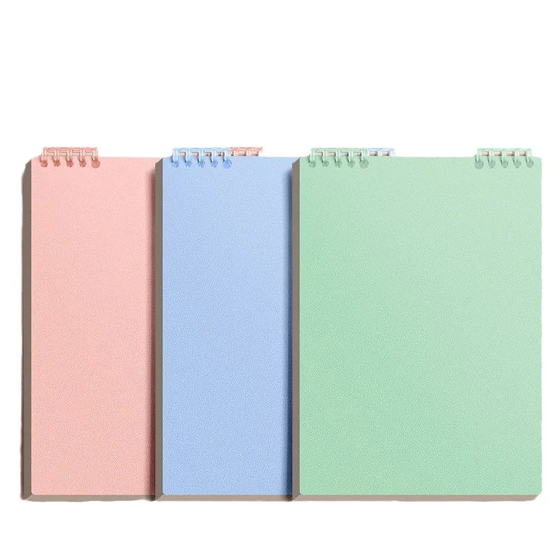 A5 60 Sheets Thick Notebook Spiral Binding Loose-leaf Notebooks with Lines Pages for Students School Office Stationery Supplies