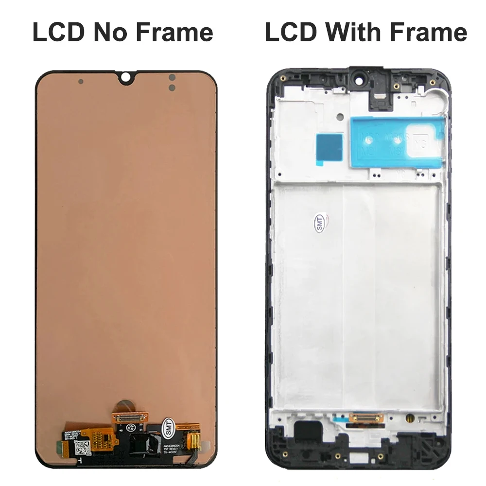 6.4\'\' M31 Display Screen with Frame, for Samsung Galaxy M31 M315 M315F LCD Display Touch Screen Digitizer Assembly Panels