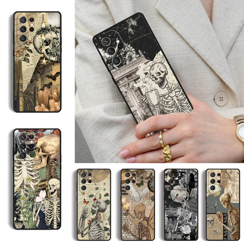 Medical Human Anatomy Phone Case for Samsung Galaxy S26 S25 Ultra S24 S23 S22 S21 Plus Note 10 Bumper Cover