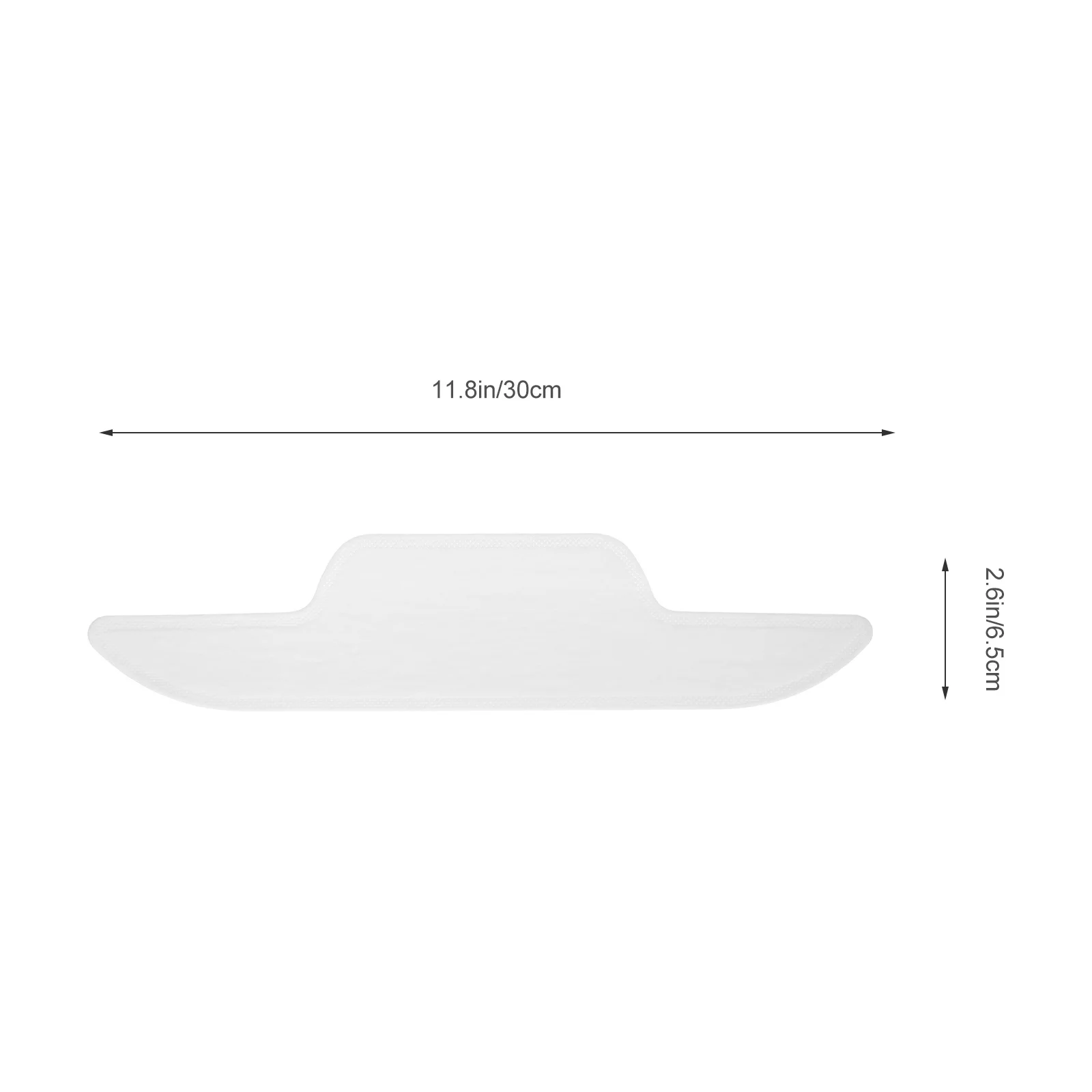 30Pcs Disposable Collar Sweat Absorption Cushion Absorb Sweat Sticker Shirt Hat Pads Hat Sticker Collar Patch Pad