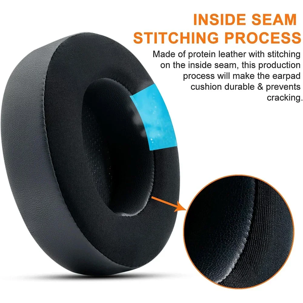 Sport Cooling-Gel Replacement Ear Pads for Beats Studio 2 & Studio 3 Headphones Ear Cushions, Headset Ear Cover