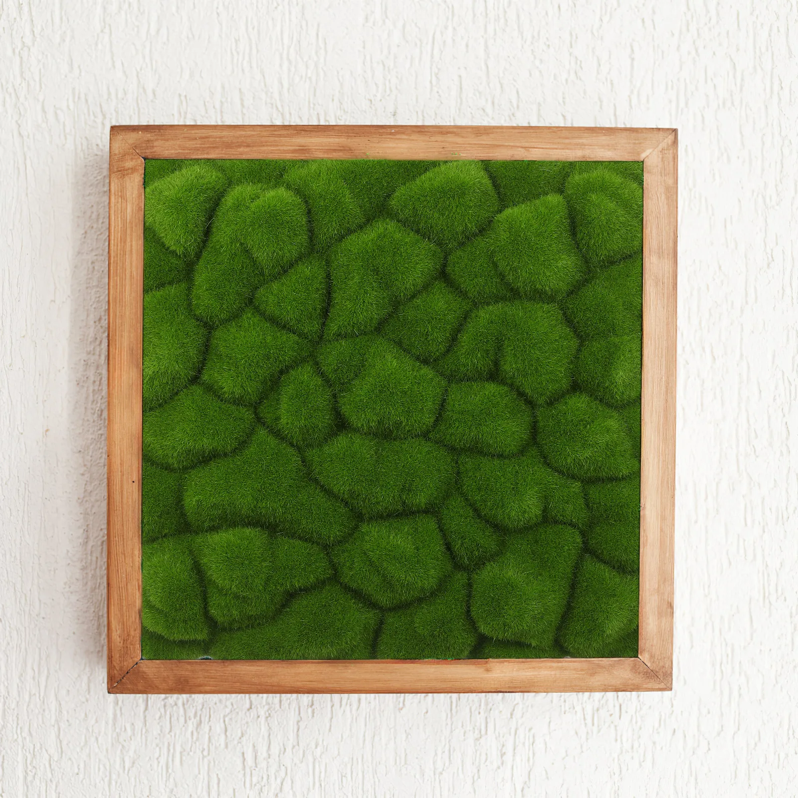 Terrarium Moss Art - High Realism Artificial Moss Panel Green