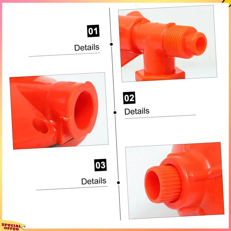 

ABFI Regulator Water Line Pressure Regulating Valve Poultry Water Fountain Quail Waterer Bird Waterer Hens Water Dispenser
