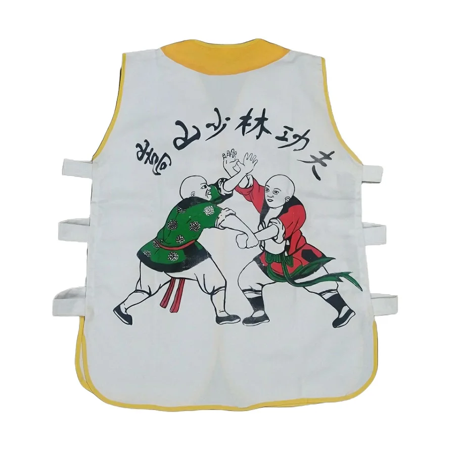 Classic Shaolin White Arhat Monk Kung Fu Vest Wushu Martial Arts Training Suit Tai Chi Uniforms Check Pictures and Size Chart