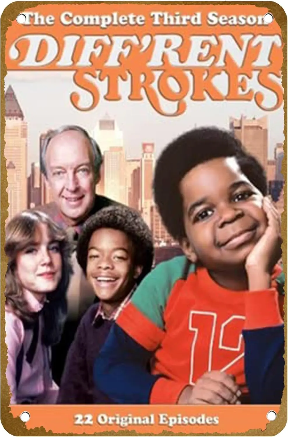 Diffrent Strokes movie Poster Metal Tin sign Logo Family Club Bar Cafe Bedroom Art Wall Decoration Gift