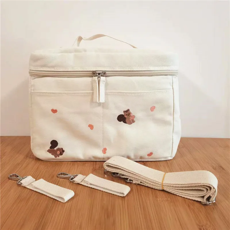 Wasserdichte Baby Fütterung Flasche Kühltasche Wärmedämmung Mama Tasche Kinderwagen Baby Windel Tasche für Kinderwagen Organizer Windel Beutel – Detail 4