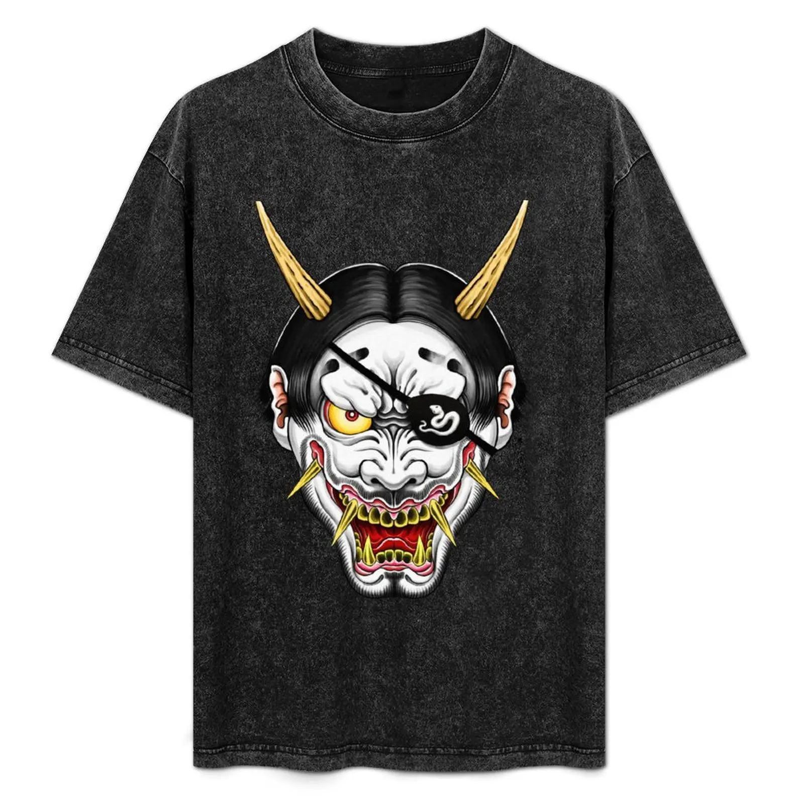 

Hannya Goro Majima T-Shirt Casual Streetwear Short Sleeve Tee