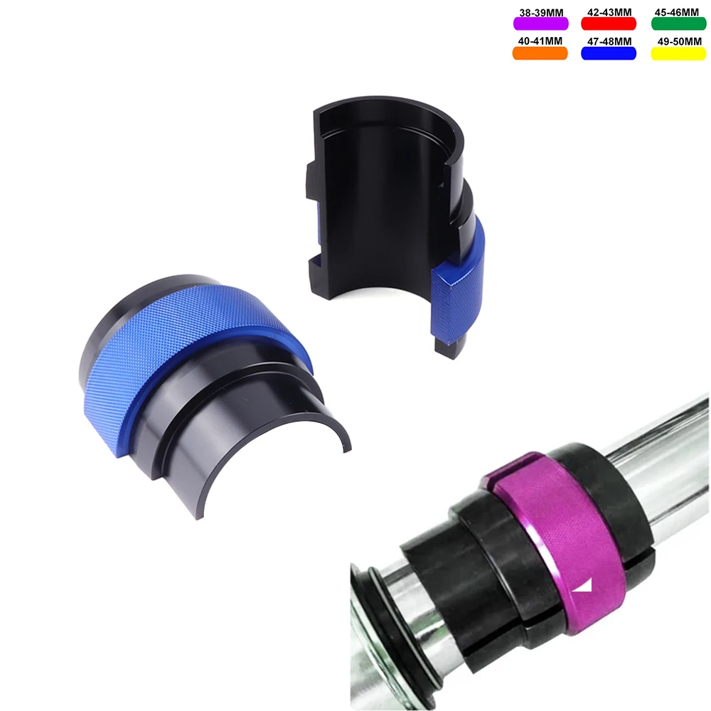 

Motorcycle Universal Accessories CNC Front Fork Oil Seal Driver Tool 38MM-50MM For KTM HONDA KAWASAKI SUZUKI YAMAHA Dirt Bike