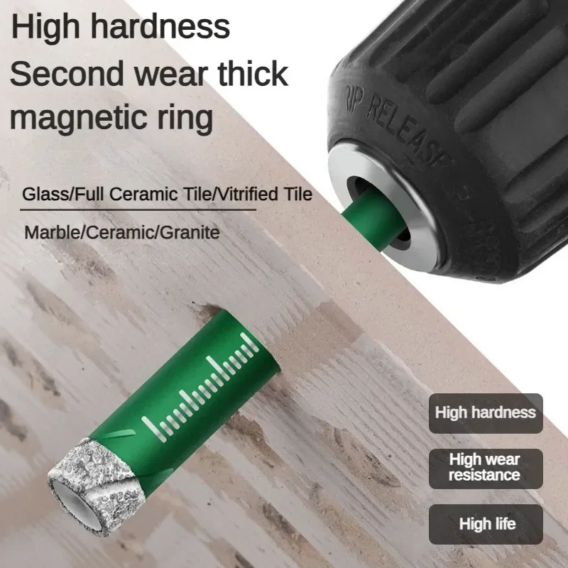 6-12mm Diamond Core Drill Bit Set for Ceramic Tile Granite Marble
