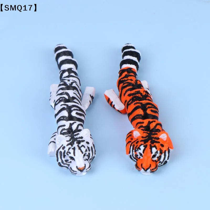 3D Printed Articulated Tiger Figurine, Indoor And Outdoor Desktop Decoration Gift Party Favor Filler【SMQ】