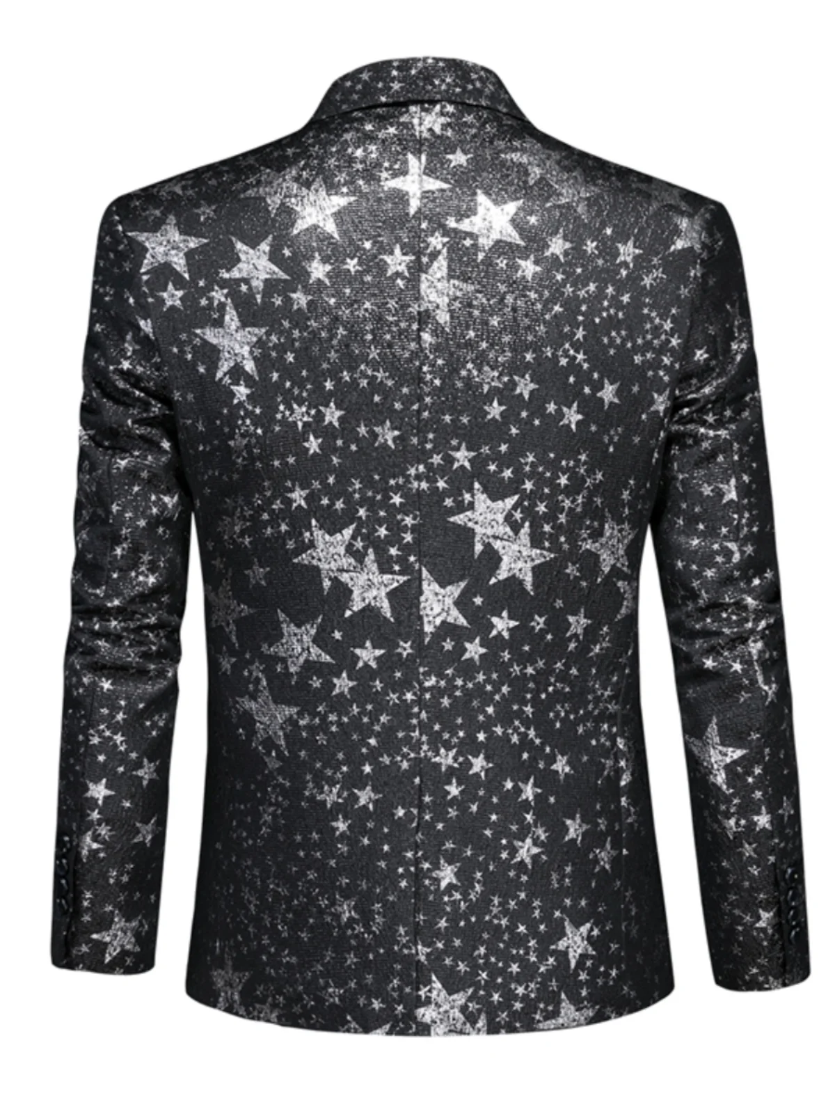 High-end Luxury Jacquard Slim Fit Suit Jackets 2025 New High Quality Men Star Print Stage Social Party Tuxedos Blazers 6XL-M