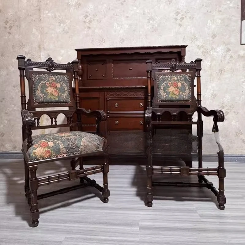 Dining chair, book chair, retro dining chair