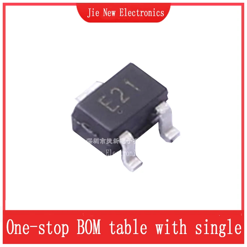 SMD 트랜지스터, DTC144TE, DTC144EE, DTC144EA, DTC114YUA, DTC114EUA, DTC143EUA, DTC123YUA, DTC143ZUA, DTC113ZUA, DTC113ZUA, SOT-323, 100 개