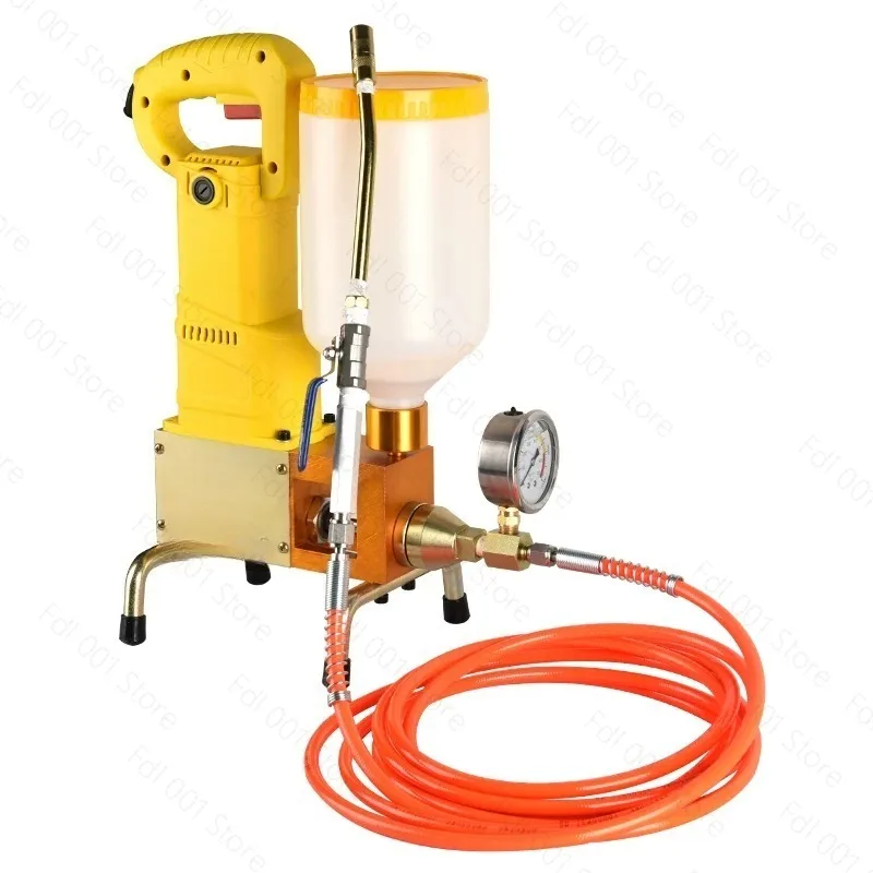 EC9999 1100W Waterproof Grouting Machine High Pressure Injection Pump Polyurethane Grouting Liquid Leakage Tool Slurry Machine