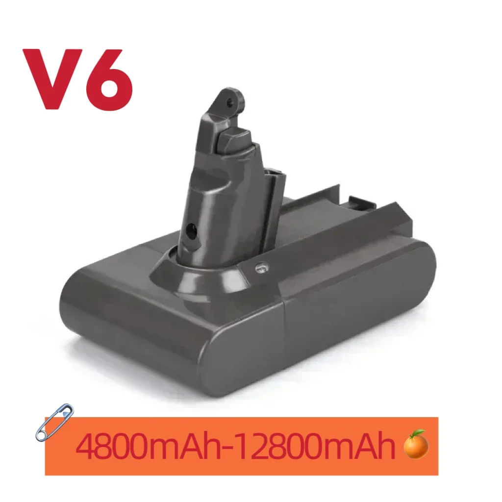 

Extended Life 4800mAh-12800mAh Battery – Compatible with Dyson V6/DC59/DC62
