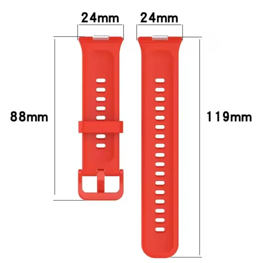 Sports Silicone Strap for Huawei Watch Fit 3/4/4 Pro Smartwatch Colorful Buckle Wristband for Huawei Watch Fit 4 Pro Accessories