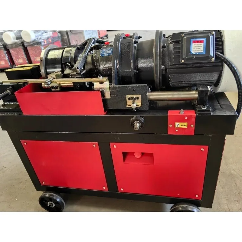 Semi-automatic Wire Rolling Machine Construction Machinery Steel Bar Threading Machine Automatic Rebar Thread Rolling Machine