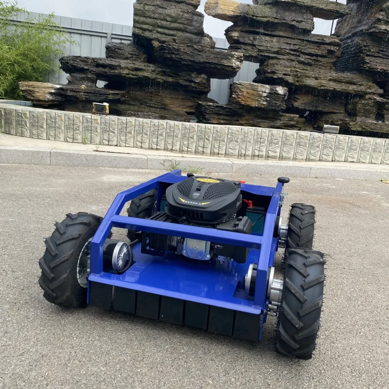Customized All-terrain conqueror New type of intelligent remote control lawn mower robot garden agriculture CE EPA certification