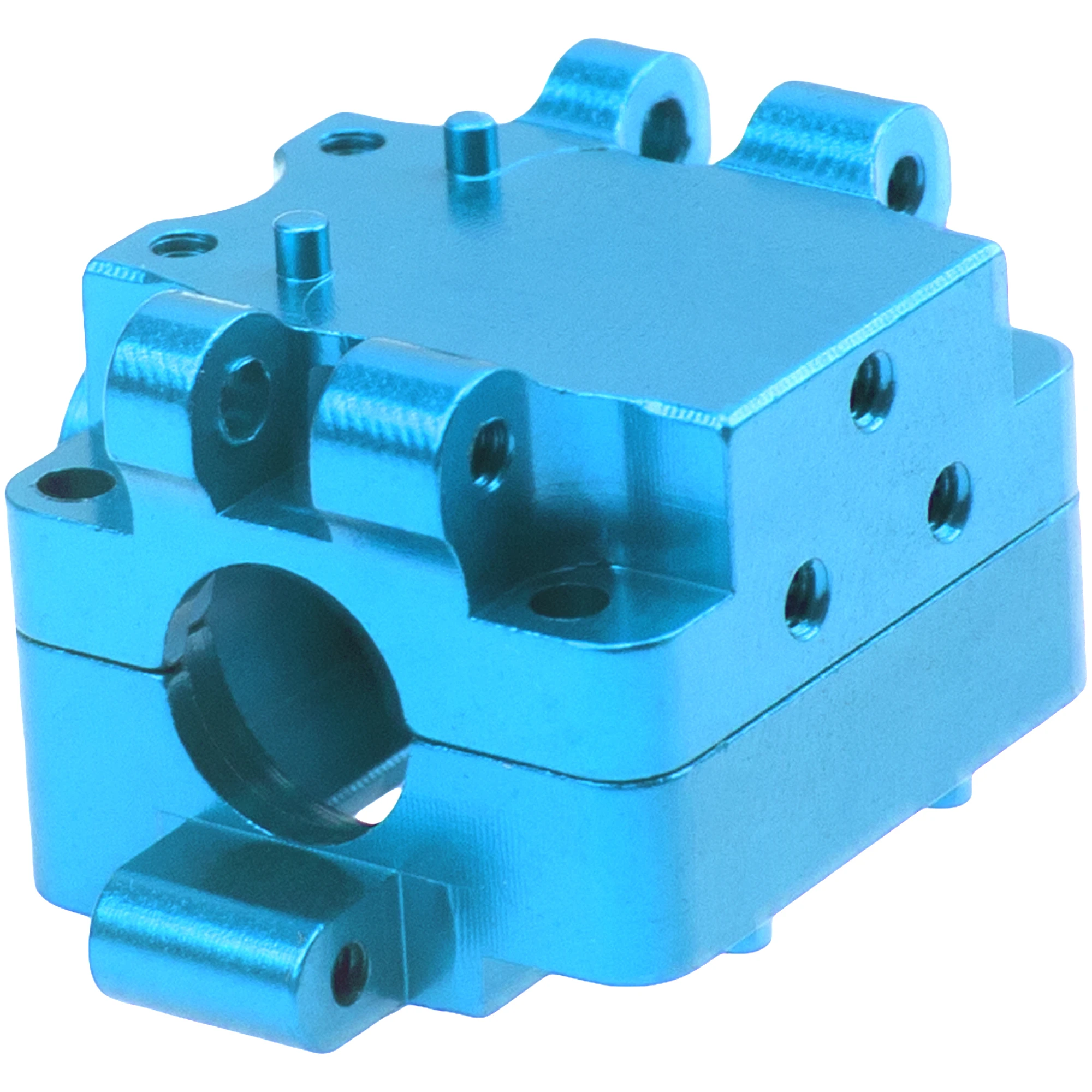 Aluminum Alloy Differential Gearbox Housing Cover Gear Box Shell for Wltoys 284131 K969 K989 P929 1/28 RC Car
