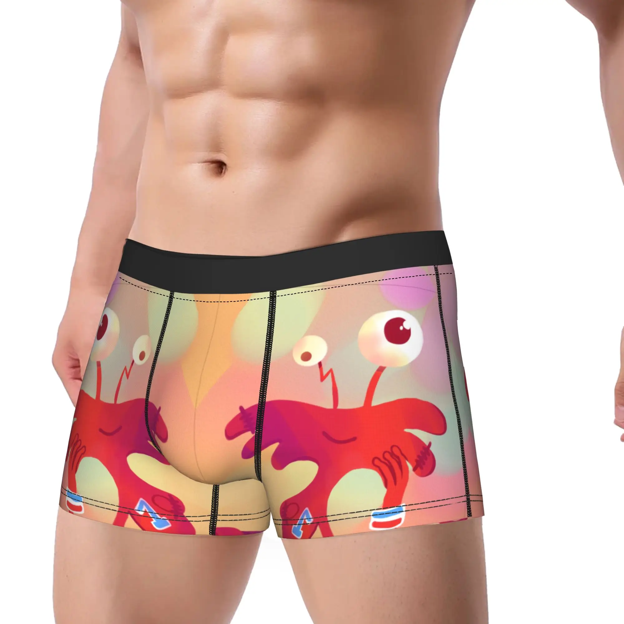 Fosters Home for Imaginary Friends Underpants Homme Panties Man Underwear  Comfortable Shorts Boxer Briefs