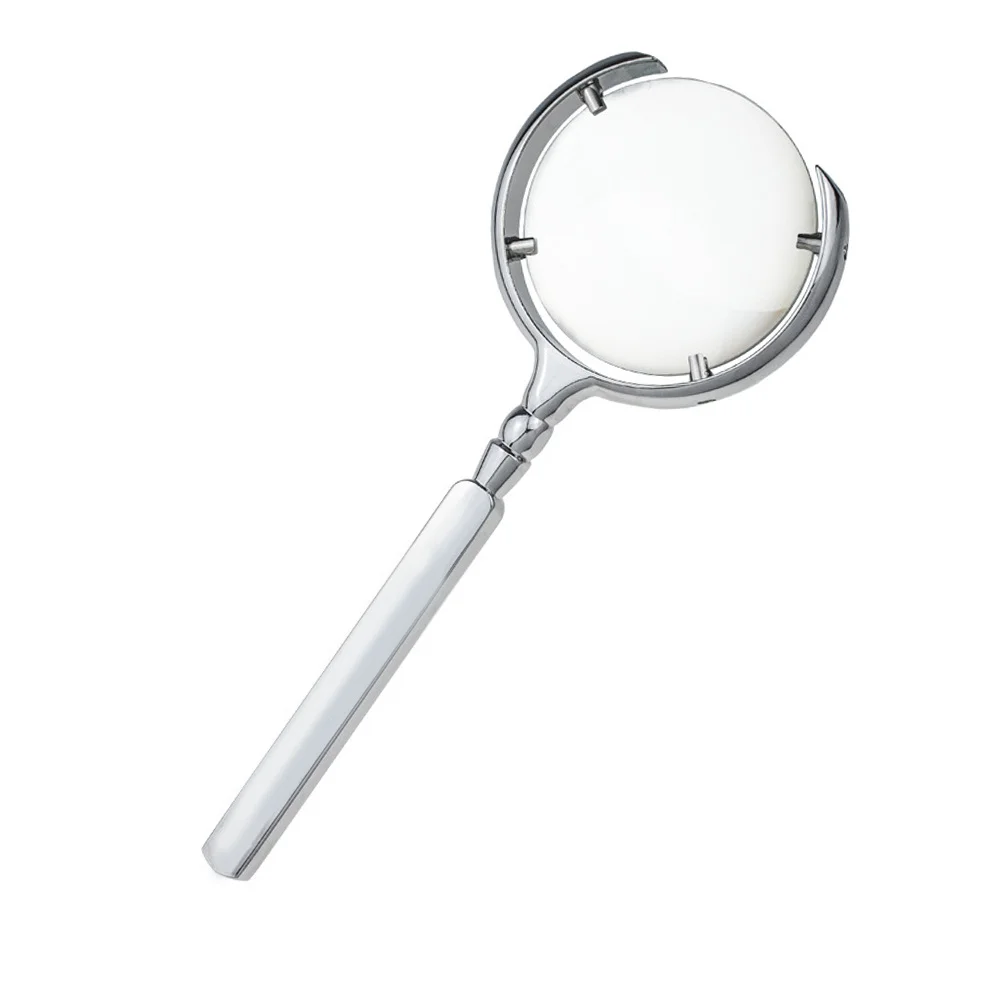 

8X Magnifying Glass with Handle Portable Reading Magnifier for Home Office Classroom Travel Use Science Tool Magnifying Glass