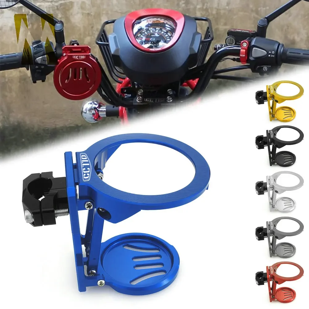 

Motorcycle For Honda Cross Cub CC110 CC 110 CC50 Folding Beverage Pad Drink Cup Bottle Stand Holder CC 110 Accessories