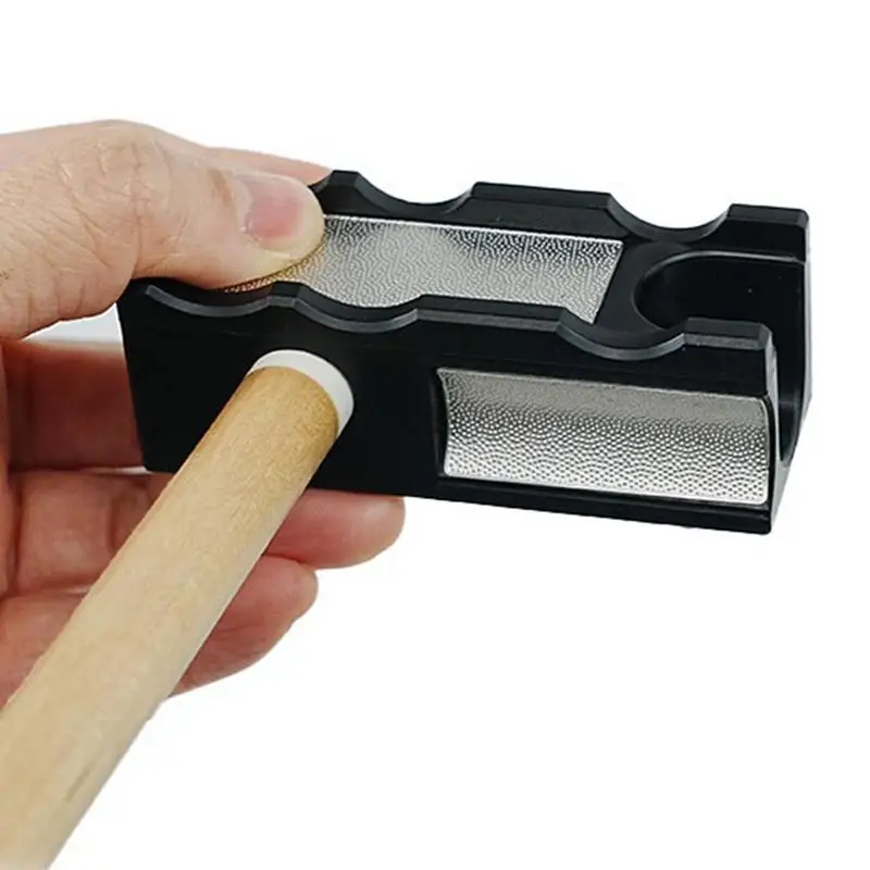 Pool Cue Tip Shaper 11 in 1 stecca da biliardo punta levigatrice stecca punta scuffer stecca da biliardo punta levigatrice stecca in metallo punta levigatrice per tagliare