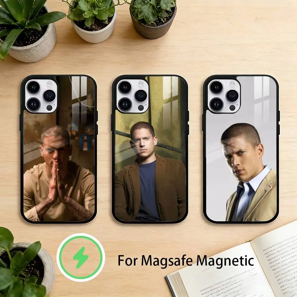 

Prison Break TV Series Phone Case For iPhone 17,16,15,14,13,12,Plus,Pro,Max For Magnetic Wireless Charge