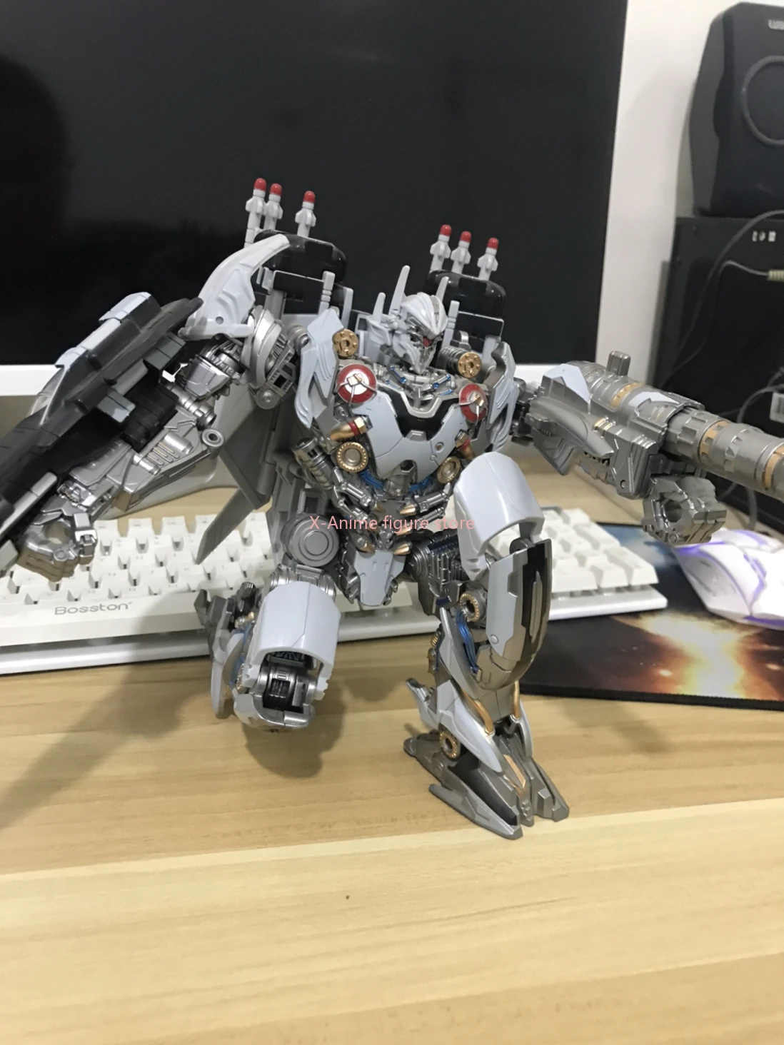 Auf Lager BMB Transformation Spielzeug LS01 LS-01 Übergroße Legierung TF Nitro Zeus Flugzeug Film Anime Action Figur Roboter Modell Kein Schlauch